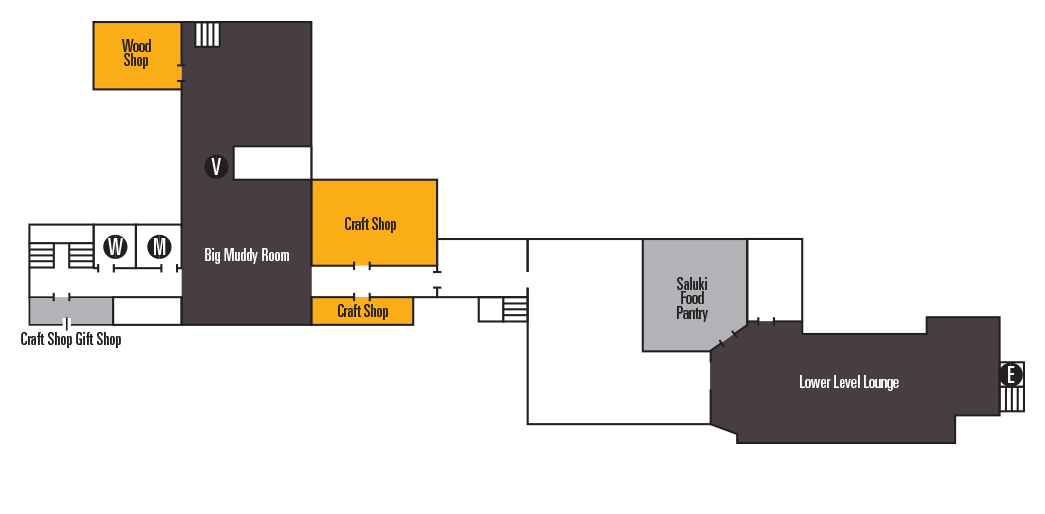 Floor Map Student Center SIU